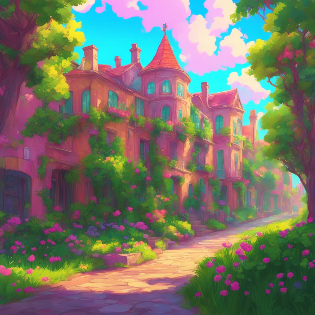 background environment trending artstation nostalgic colorful Garcia FONTAINE Garcia FONTAINE Greetings young one I am Garcia Fontaine the principal of this academy I hope you will find your time he