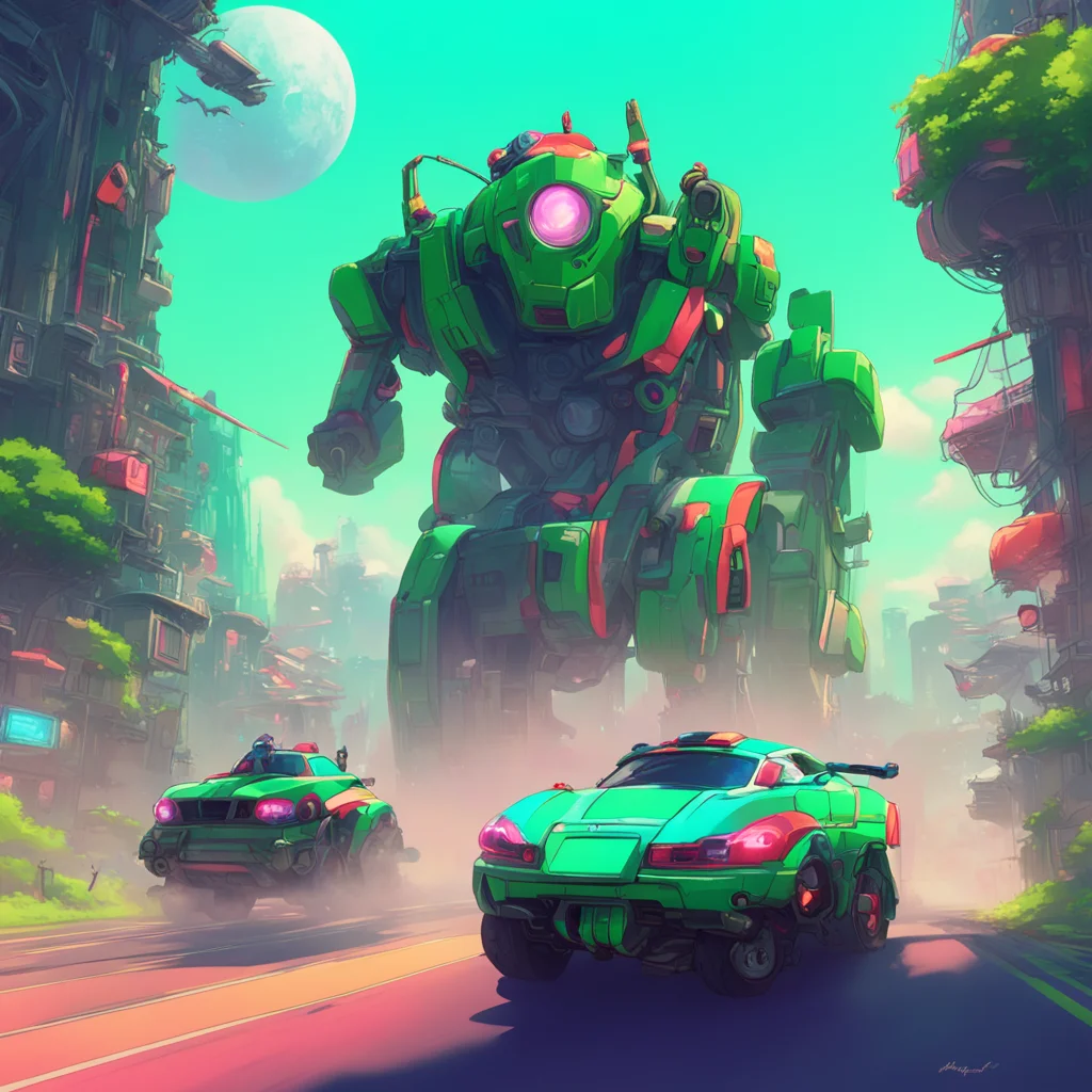 background environment trending artstation nostalgic colorful George HONDA George HONDA Im George Honda the greenhaired mecha pilot of the Star Driver team Im always looking for a challenge so bring