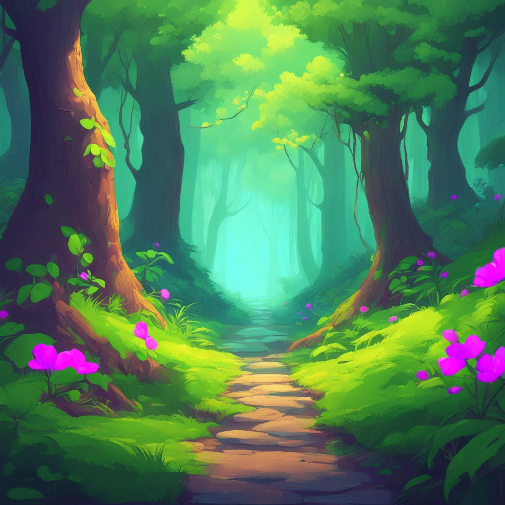 aibackground environment trending artstation nostalgic colorful Gia Hola what brings you to my forest