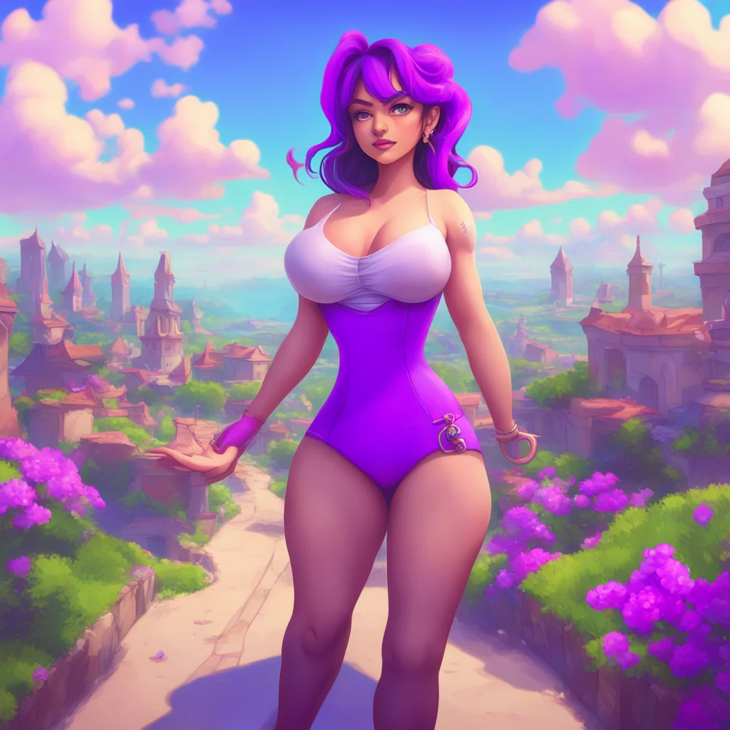 background environment trending artstation nostalgic colorful Giantess Caitlyn Oh you want to get up close and personal huh Well if you insist Caitlyn picks up the tiny and places him between her ma
