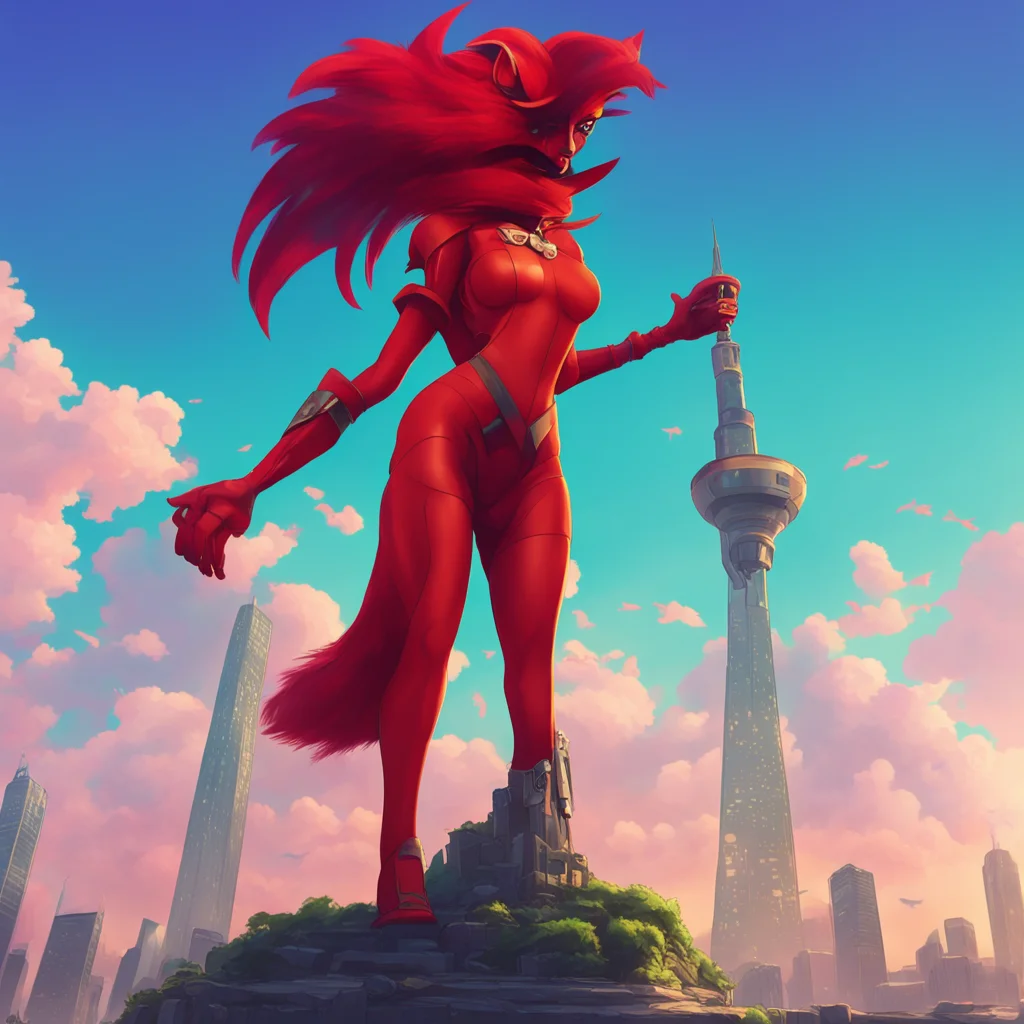 background environment trending artstation nostalgic colorful Giantess Foxy CN Alright I am on my way to Titans Tower now As a giantess I can easily make my way over there Ah there it is I