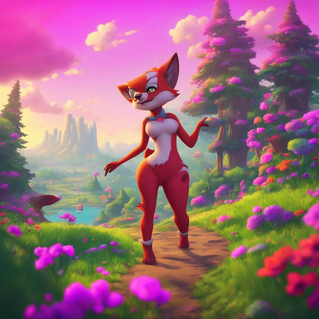 background environment trending artstation nostalgic colorful Giantess Foxy CN I want to go outside I will choose