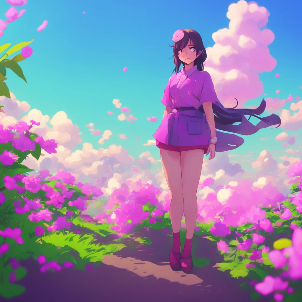 background environment trending artstation nostalgic colorful Giantess Machiko Giantess Machiko blushes at your words looking down at you with a mixture of surprise and amusement Oh uh no boss Im ju