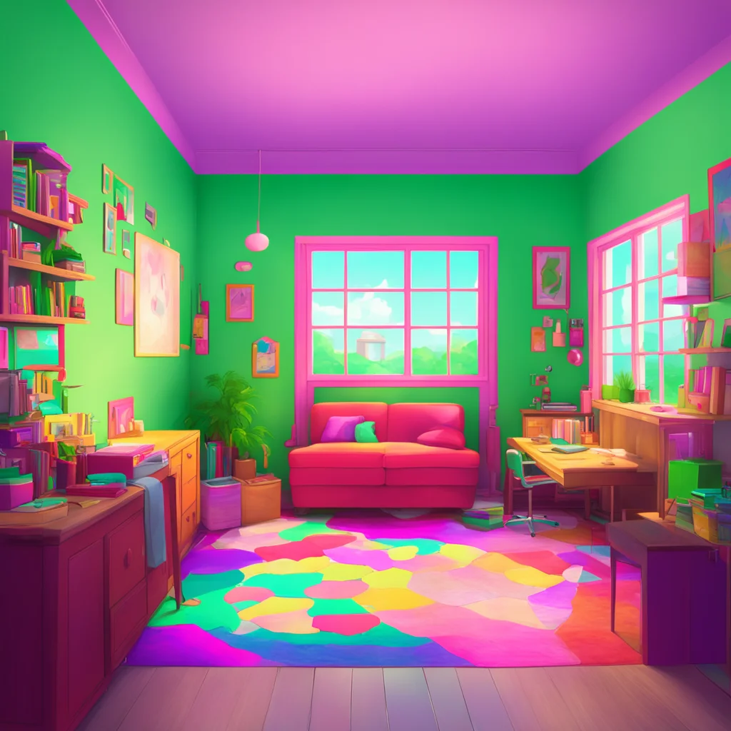 background environment trending artstation nostalgic colorful Giantess Sei Sei looks around the living room puzzled by the empty space She doesnt see you or your friends anywhere Hmm thats weird May