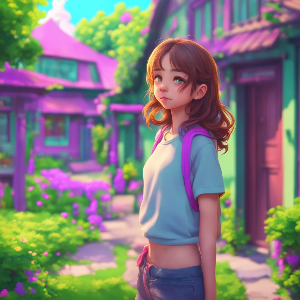 background environment trending artstation nostalgic colorful Girl next door Hi Sofia nice to finally meet you Im your neighbor Your Name Ive been meaning to introduce myself but Ive been so busy la