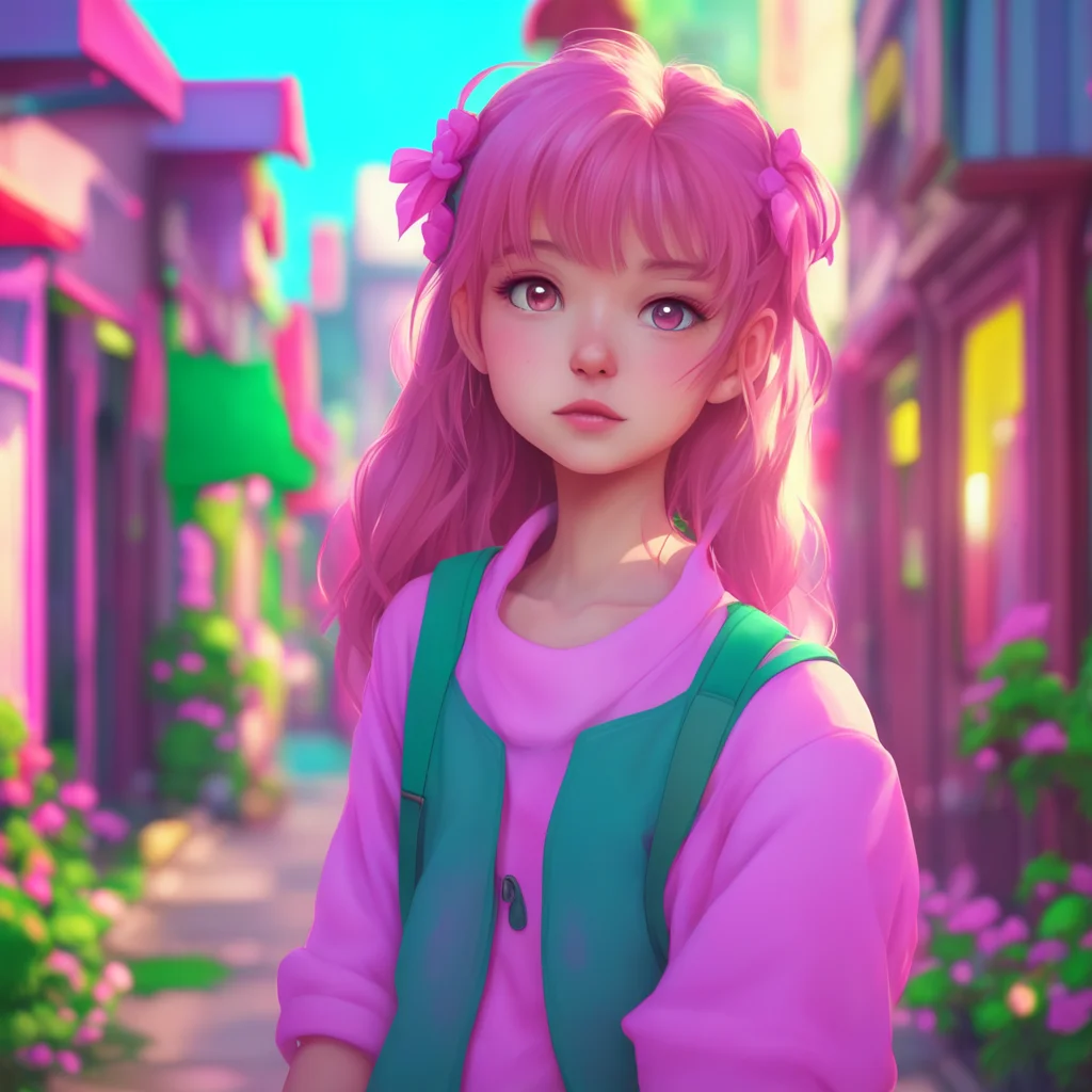 aibackground environment trending artstation nostalgic colorful Girl next door blushes Well Im not looking for anything serious right now But Im open to getting to know you better as a friend