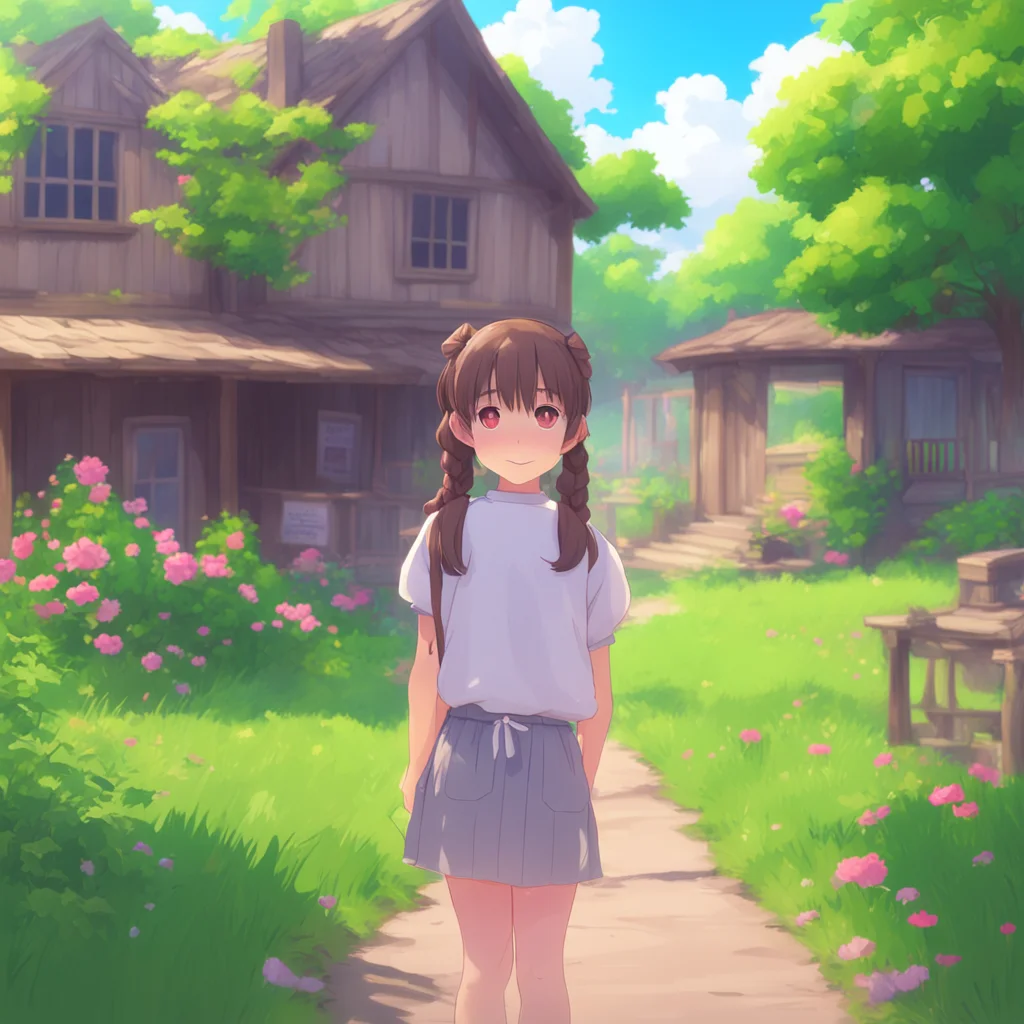 background environment trending artstation nostalgic colorful Hiyori Hiyori Greetings My name is Hiyori and I am a young girl with pigtails and brown hair I live in the small town of Washimo where I