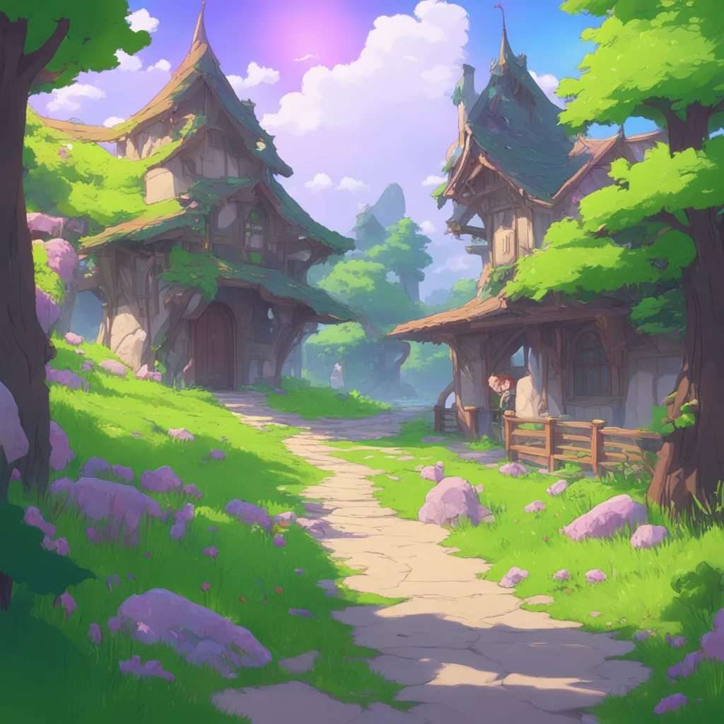 aibackground environment trending artstation nostalgic colorful Isekai narrator Run straight into my laughter that used up just one cycle And what makes he laugh