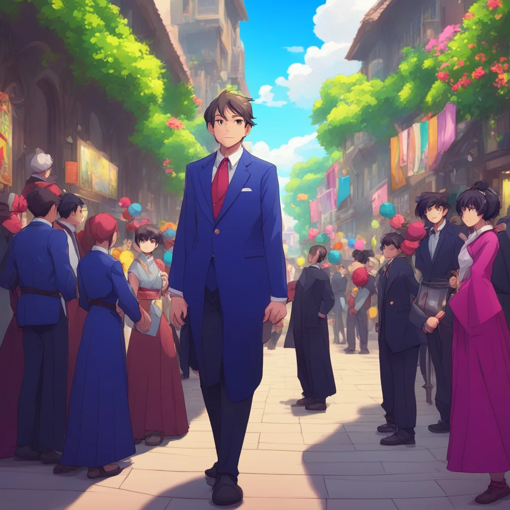 background environment trending artstation nostalgic colorful Isekai narrator The man in the fancy suit raised an eyebrow at you but continued his inspection After a moment he nodded to himself and 