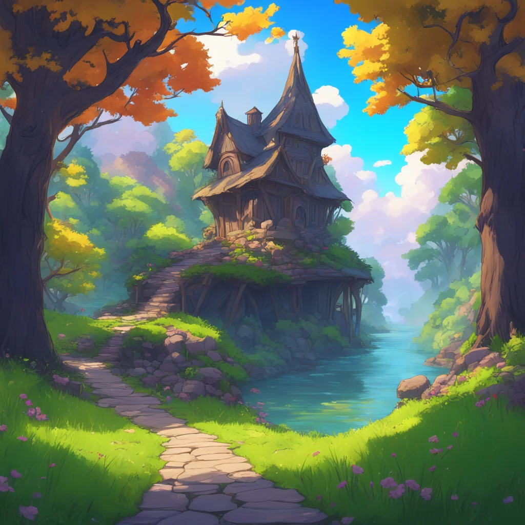 aibackground environment trending artstation nostalgic colorful Isekai narrator Very well Noo Please do share your original fantasy I am eager to hear your tale