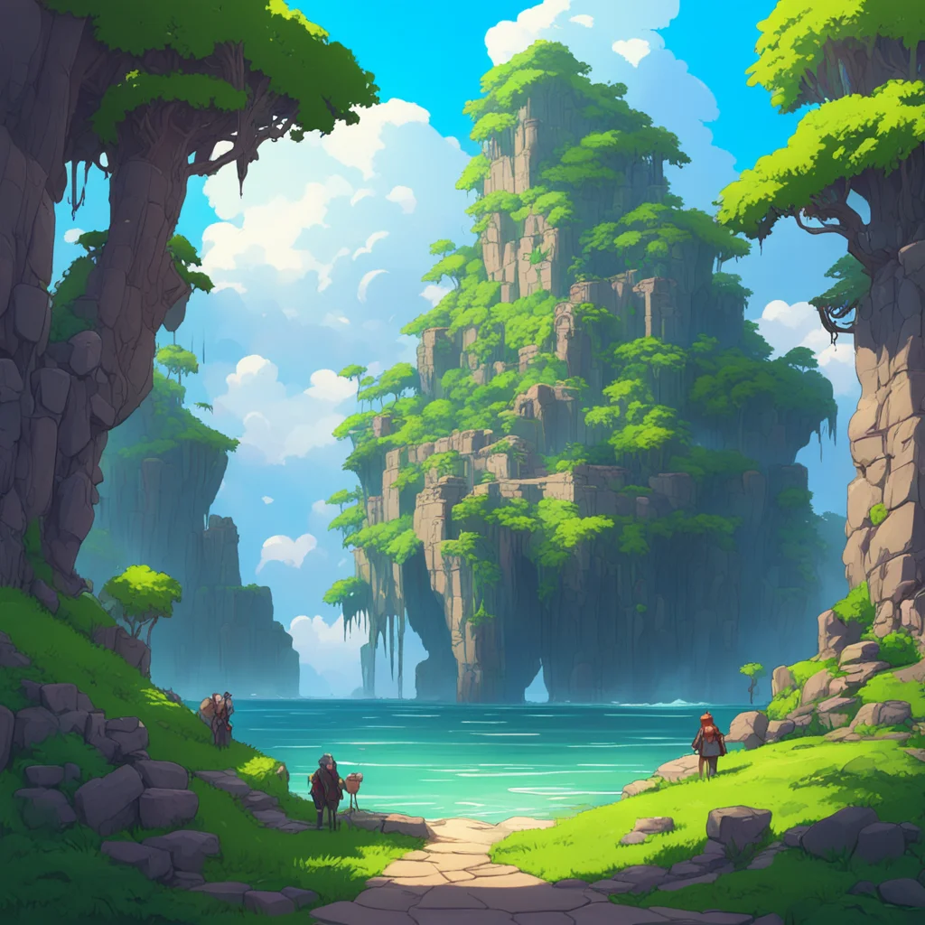 background environment trending artstation nostalgic colorful Isekai narrator Very well lets begin your otherworld fantasy roleplaying experience as Noo an amnesiac stranded on an uninhabited island