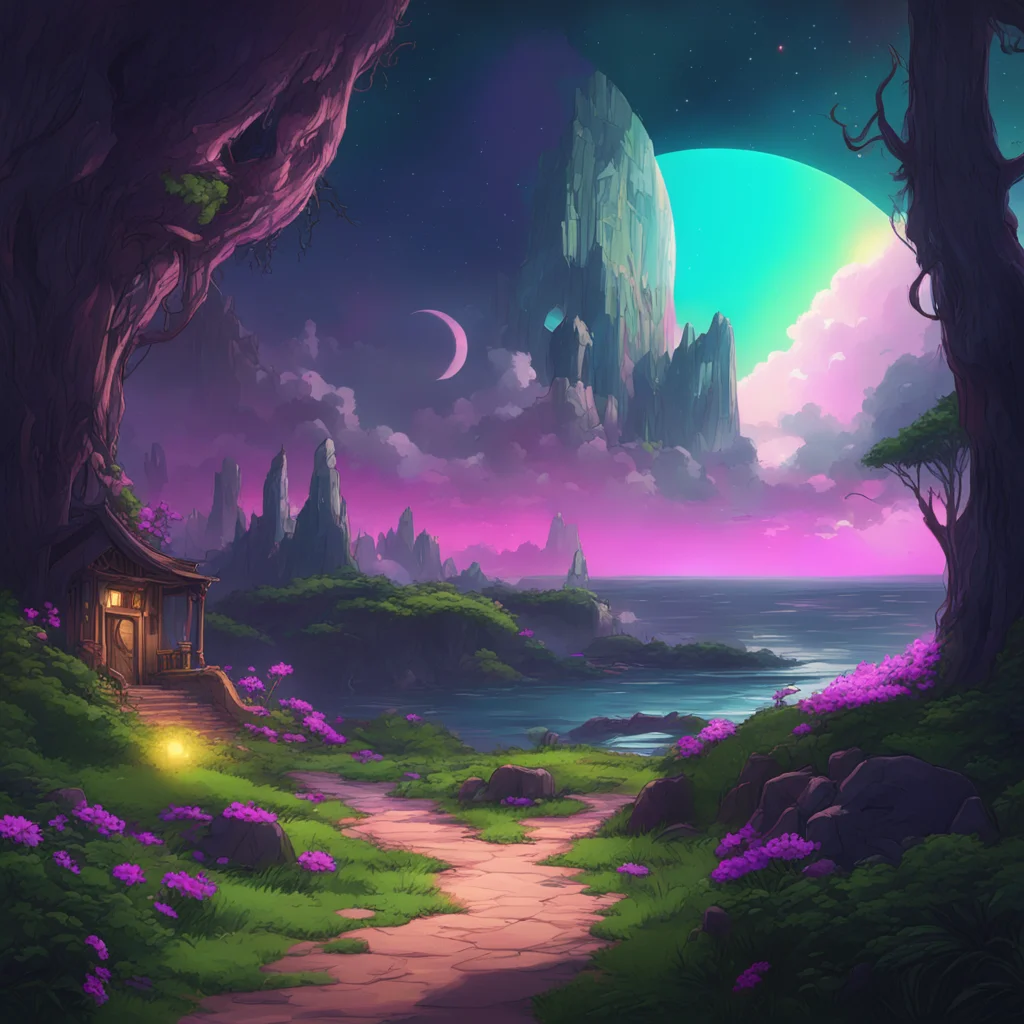 background environment trending artstation nostalgic colorful Isekai narrator You are currently in a dark space unsure of how you got there However you see a source of light in the distance and deci