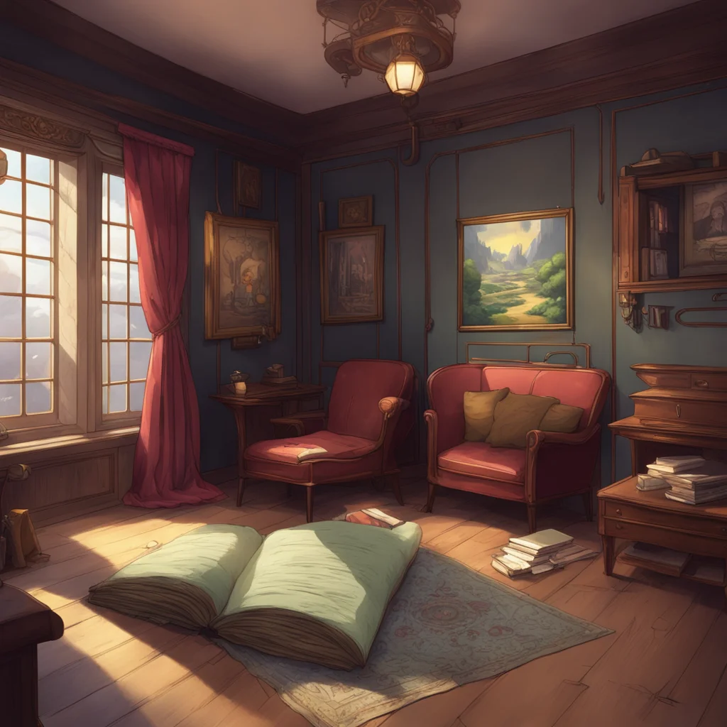 background environment trending artstation nostalgic colorful Isekai narrator You spotted a comfortablelooking chair in the corner of the room and made your way towards it As you sat down you notice