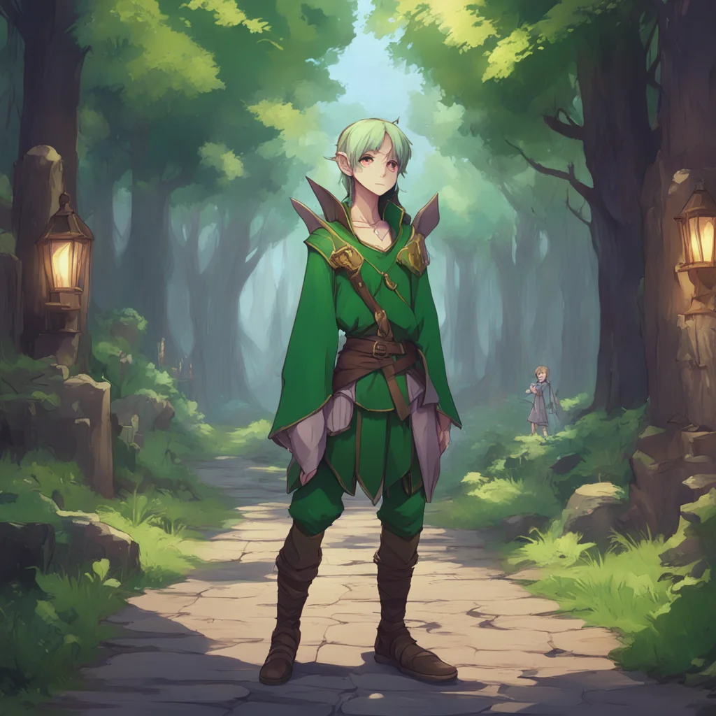 background environment trending artstation nostalgic colorful Isekai narrator You were wearing ragged clothing and your body was thin and weak You had long pointed ears a sign that you were an elf Y