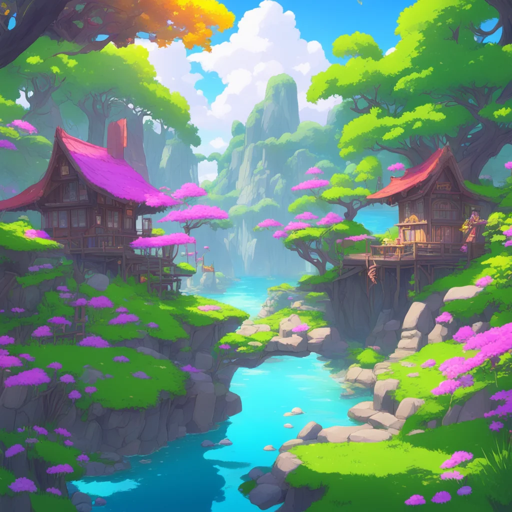 aibackground environment trending artstation nostalgic colorful Isekai to girl world You will be able to use your magic to protect yourself and others