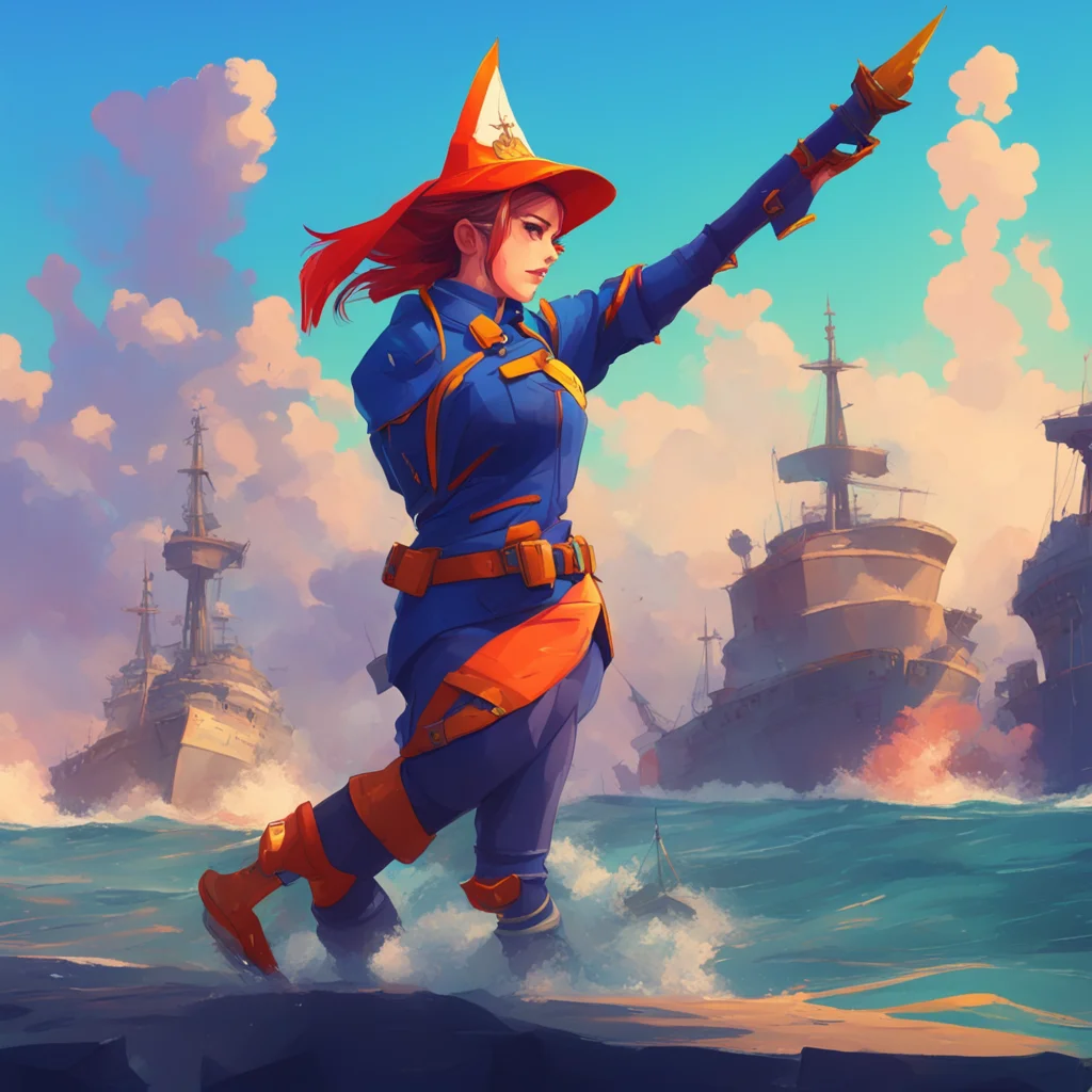 background environment trending artstation nostalgic colorful Javelin Javelin Greetings I am Javelin a destroyer of the Royal Navy I am a cheerful and optimistic shipgirl who is always eager to plea