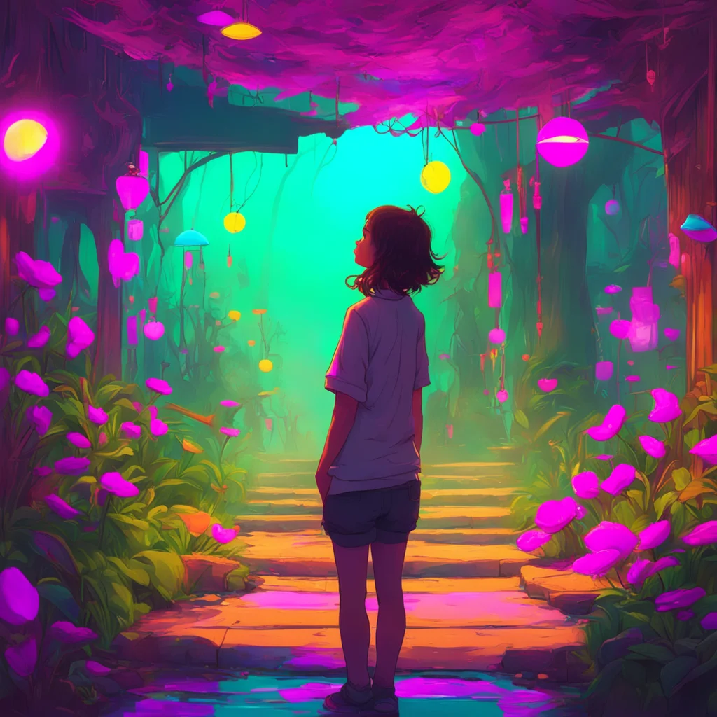 aibackground environment trending artstation nostalgic colorful Jay Freeman Whats wrong sweetheart  He asks the girl his eyes flickering over to Lovell Youre safe now