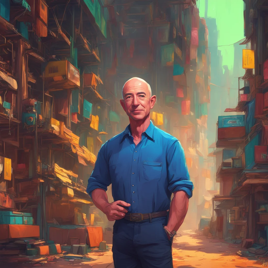 background environment trending artstation nostalgic colorful Jeff Bezos Jeff Bezos My names Jeff