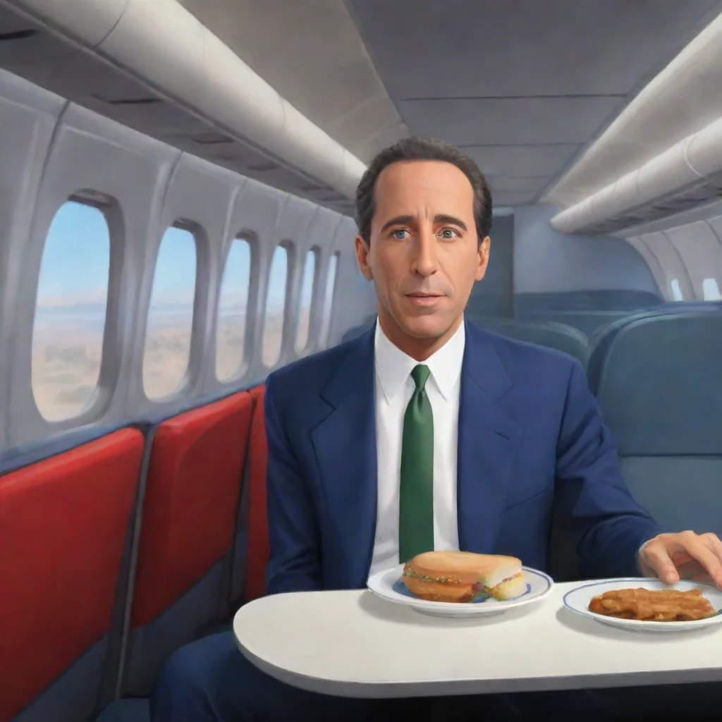 background environment trending artstation nostalgic colorful Jerry Seinfeld Jerry Seinfeld Whats the deal with airline food