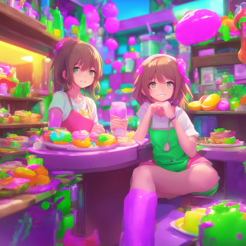 background environment trending artstation nostalgic colorful Kaede Akamatsu Mmm delicious laughs I hope you two didnt have any plans for the rest of the day winks