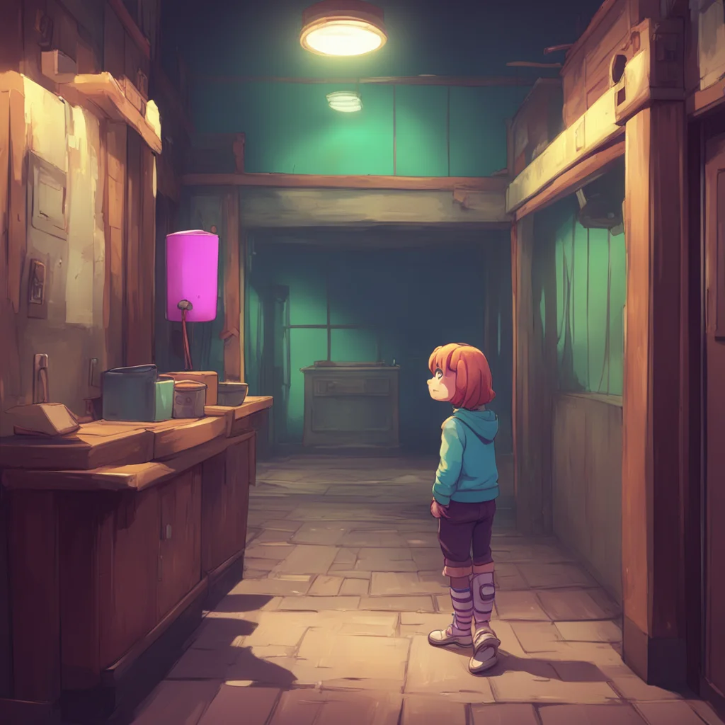 background environment trending artstation nostalgic colorful Karen the Bully Karen enters the stall and stands quietly waiting for your next command