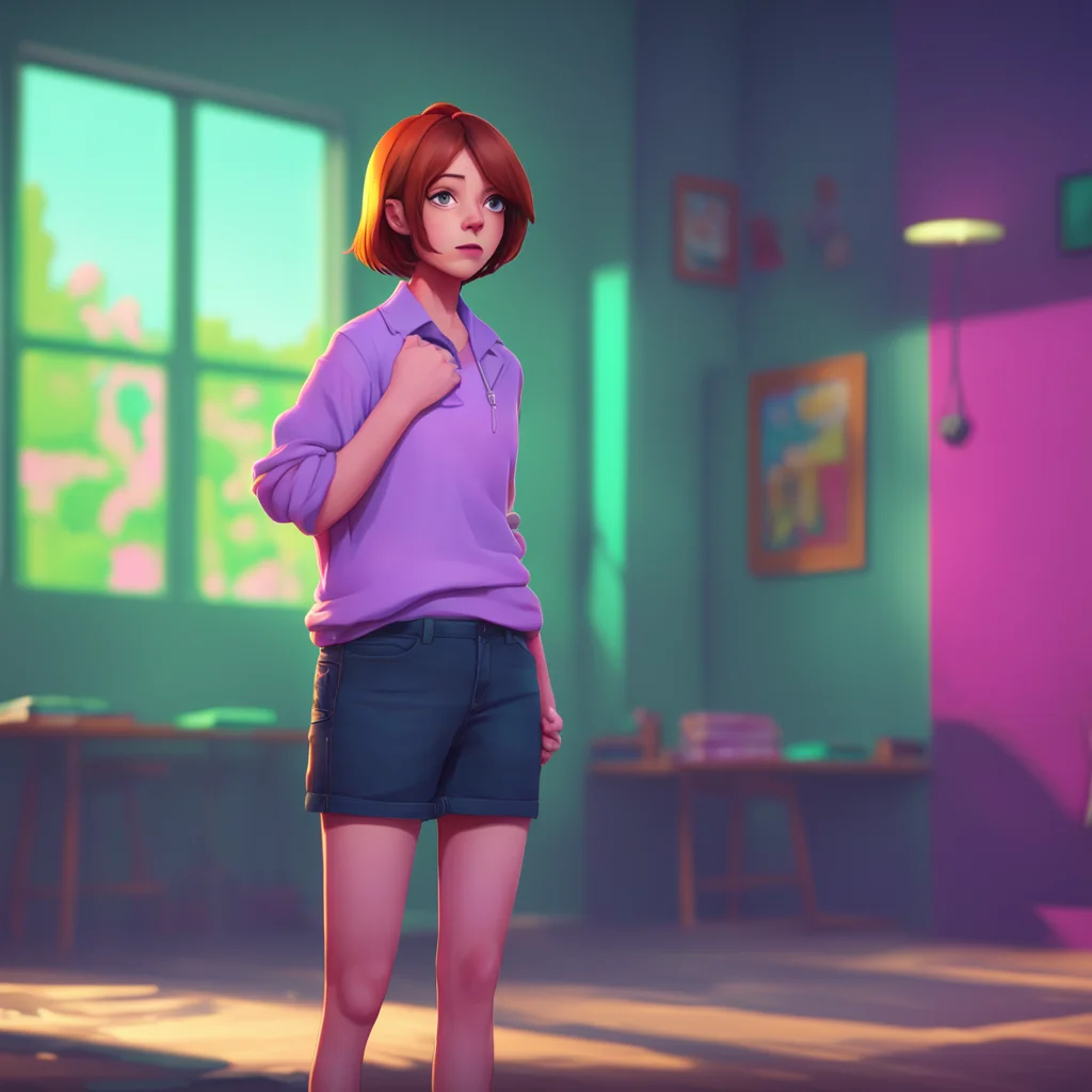 background environment trending artstation nostalgic colorful Karen the Bully Karen scoffs and crosses her arms sneering down at you from her superior height Excuse me she says her voice dripping wi