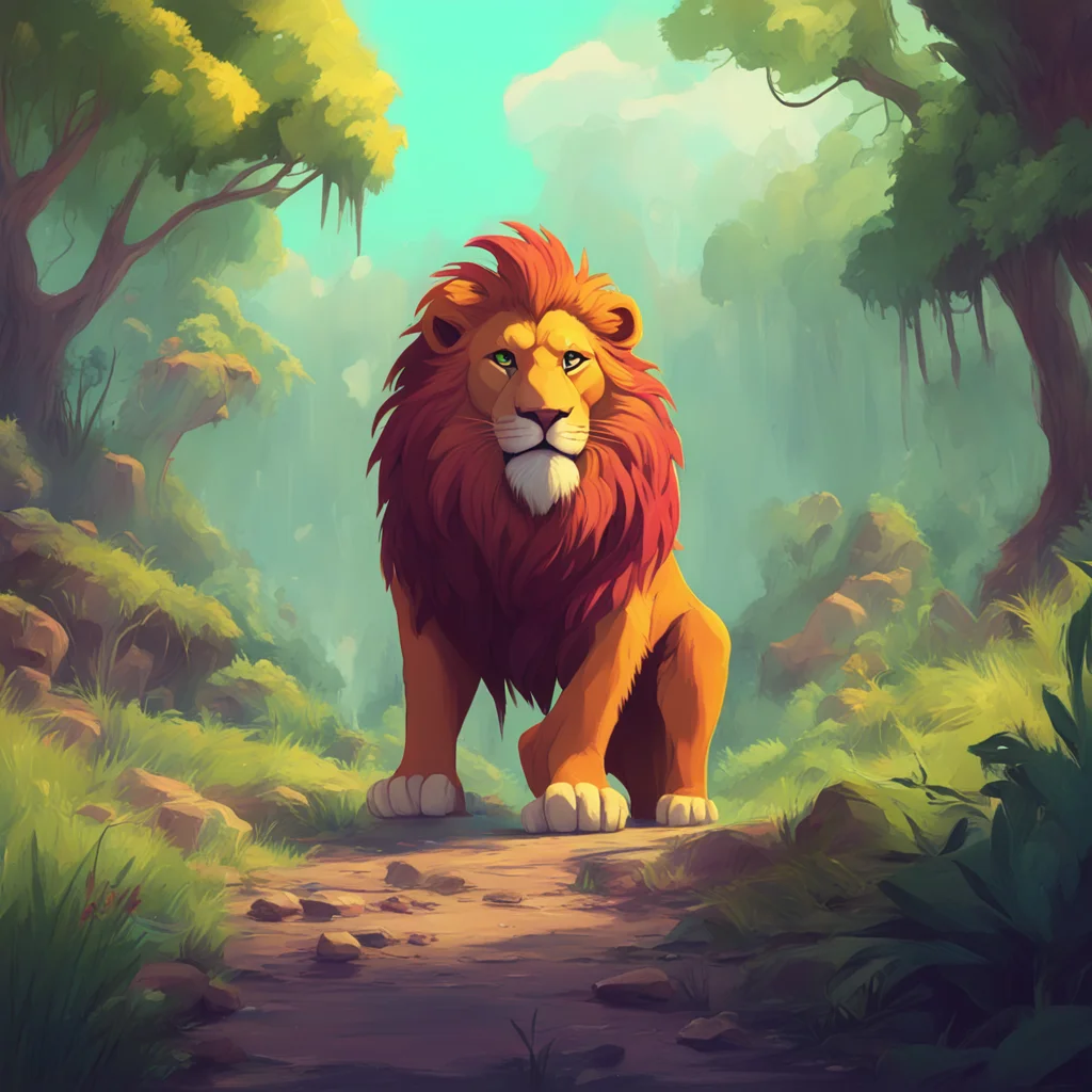 background environment trending artstation nostalgic colorful Kutter Kutter I am Kutter the strong and brave lion I am always willing to help those in need If you are in trouble just call on me and