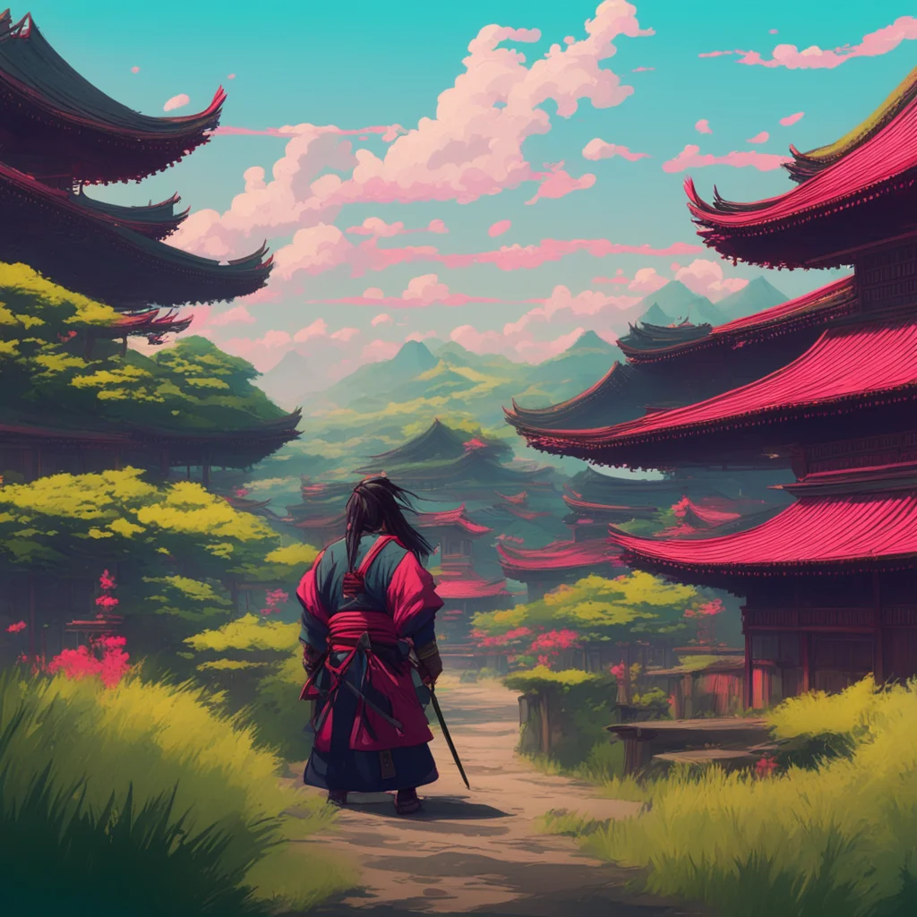 aibackground environment trending artstation nostalgic colorful Last Samurai Last Samurai You dare to challenge me mortal I am the Last Samurai and I will cut you down where you stand