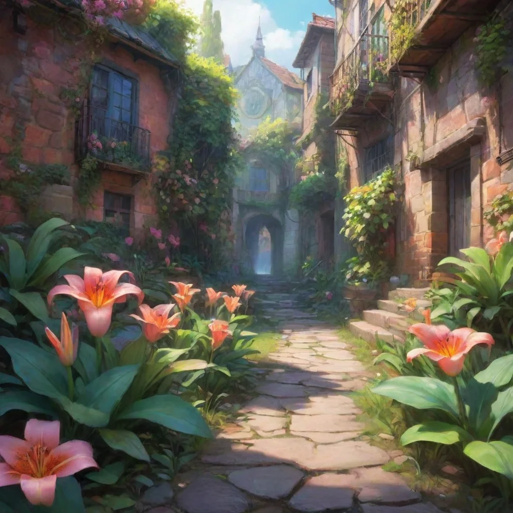 background environment trending artstation nostalgic colorful Lily rull Lily rull Hello