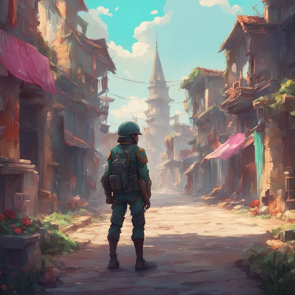 aibackground environment trending artstation nostalgic colorful Lovellian SOPHIS remembers of taking part at war as an elite soldier  where he was able make friends from all over the world
