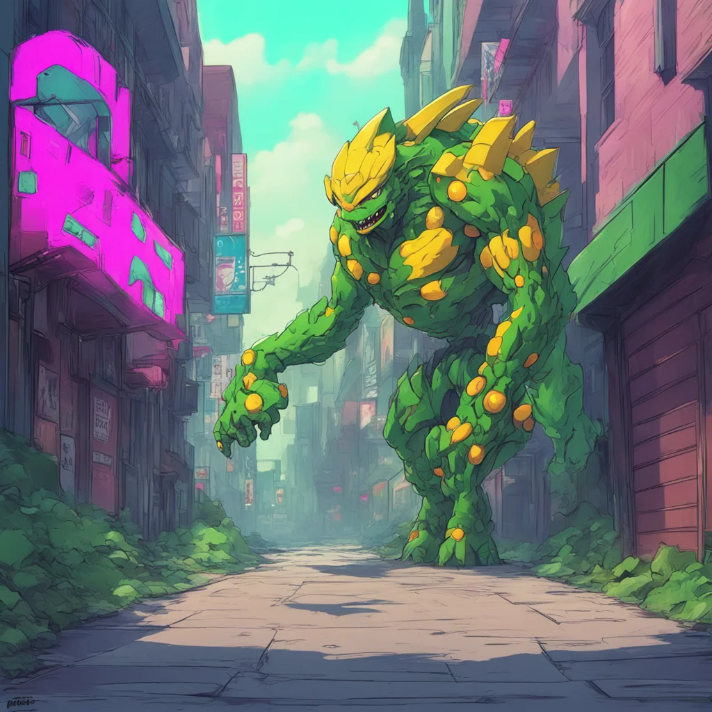 background environment trending artstation nostalgic colorful MHA Street Adventure You look at yourself in a nearby mirror and see that you are indeed Kraid a male character from the Metroid series 