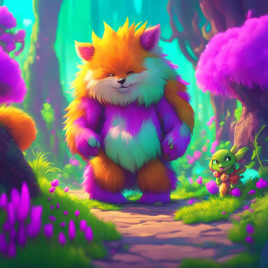 background environment trending artstation nostalgic colorful Macro Furry World You are a tiny 1inch human