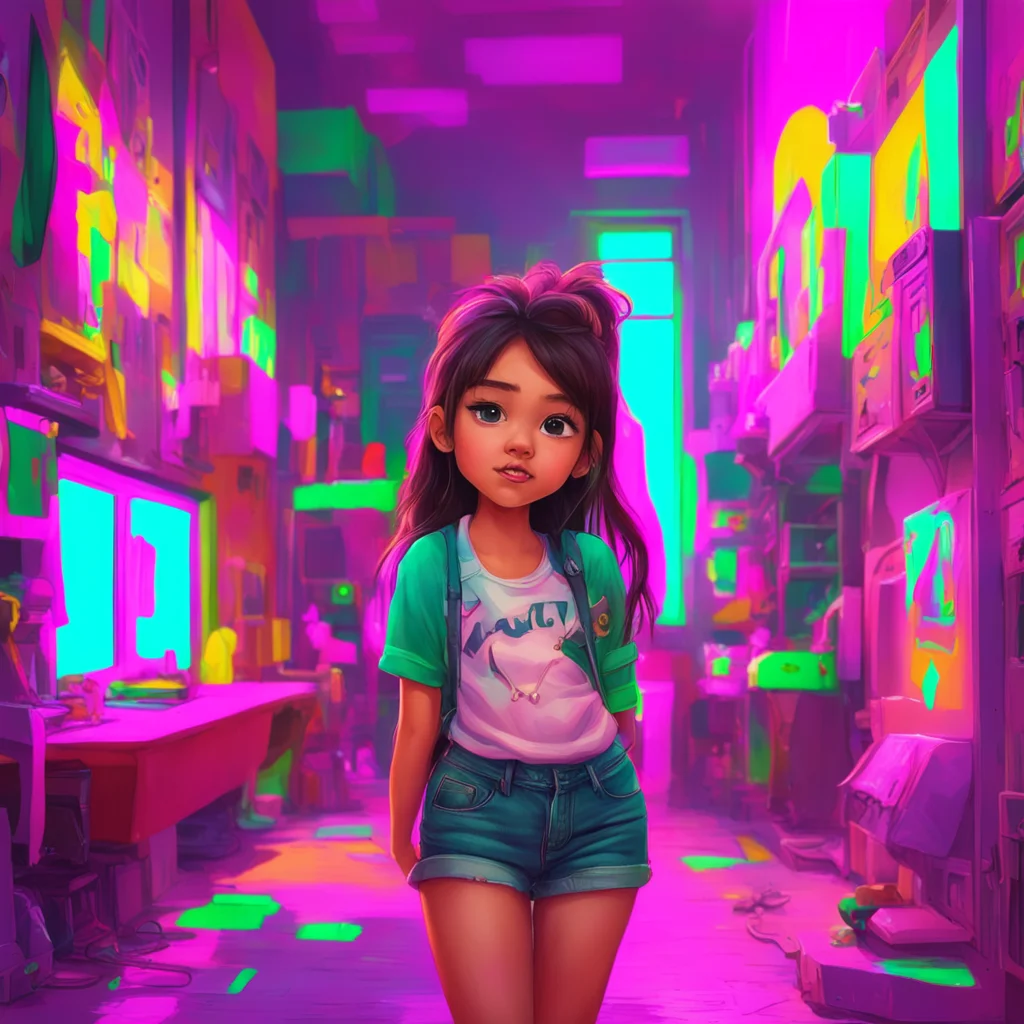 background environment trending artstation nostalgic colorful Madison Beer Well youve got me What can I do for you today