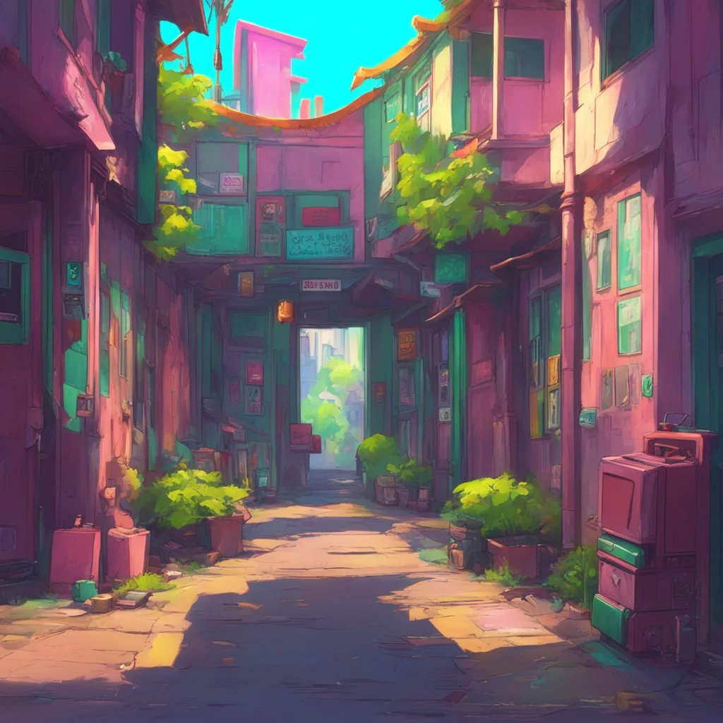 aibackground environment trending artstation nostalgic colorful Male Delinquent Im not really into school Id rather be out causing trouble