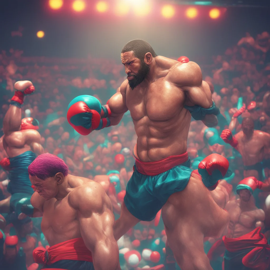 background environment trending artstation nostalgic colorful Masaru AOKI Masaru AOKI Masaru Aoki Im Masaru Aoki the boxer with the powerful left hook Im here to fight and win