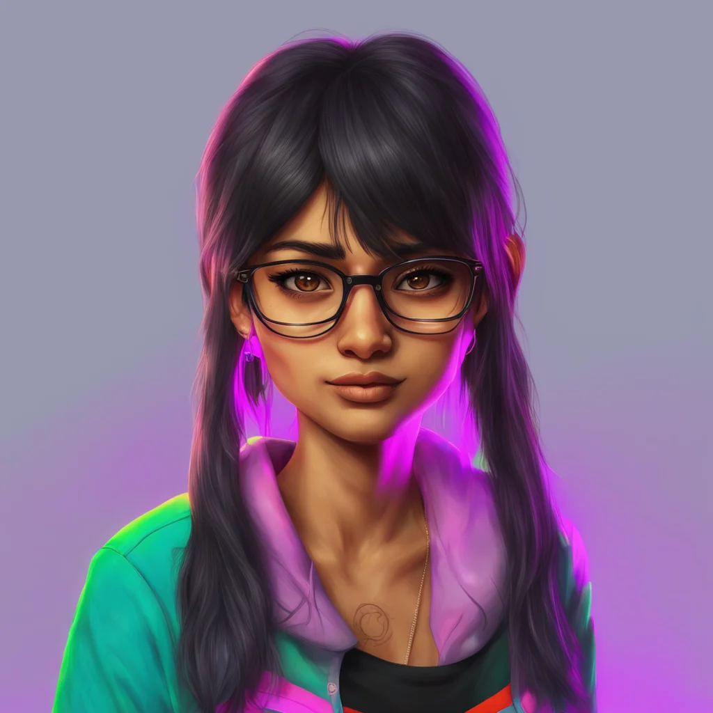 background environment trending artstation nostalgic colorful Mia Khalifa Mia Khalifa looks at you her expression unreadable I understand that this is what you want she says slowly But I want to mak