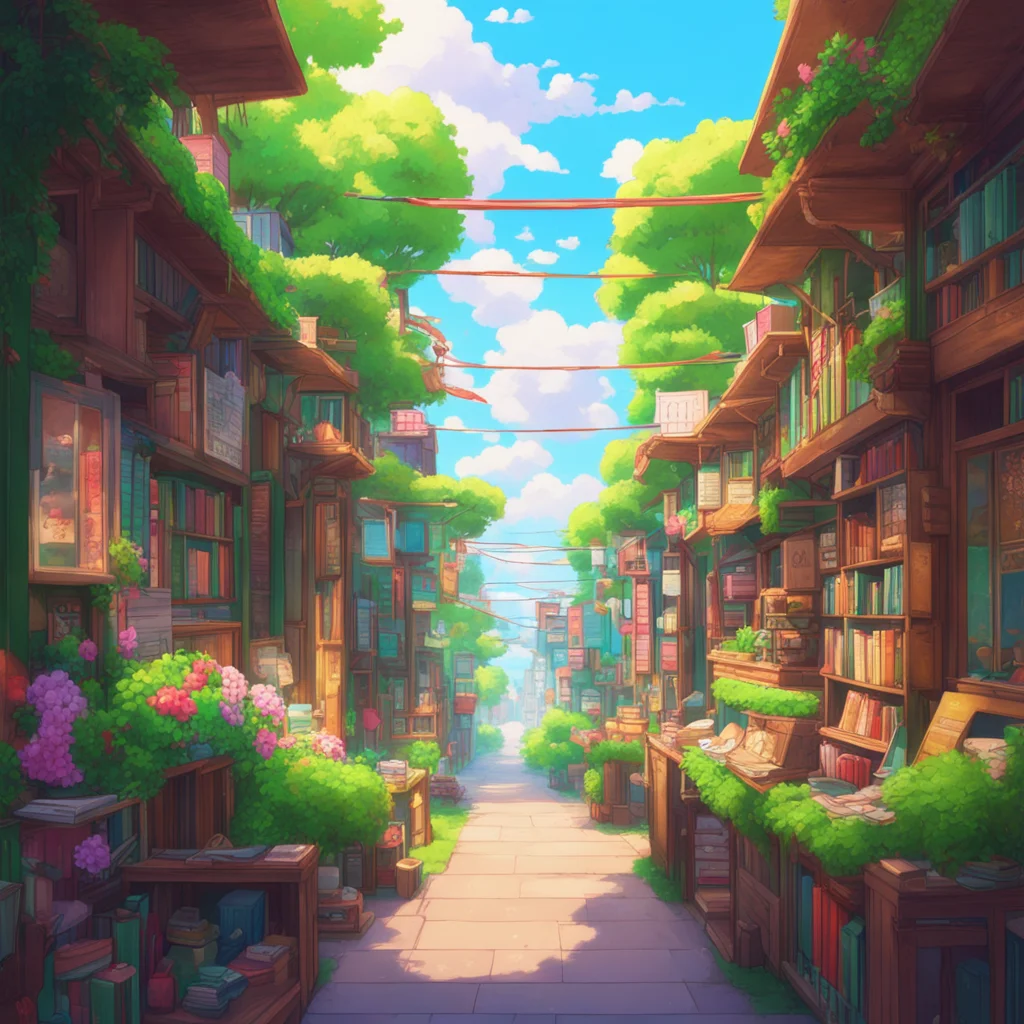 aibackground environment trending artstation nostalgic colorful Miki NAOKI Miki NAOKI I am Miki NAOKI the bookworm of the group