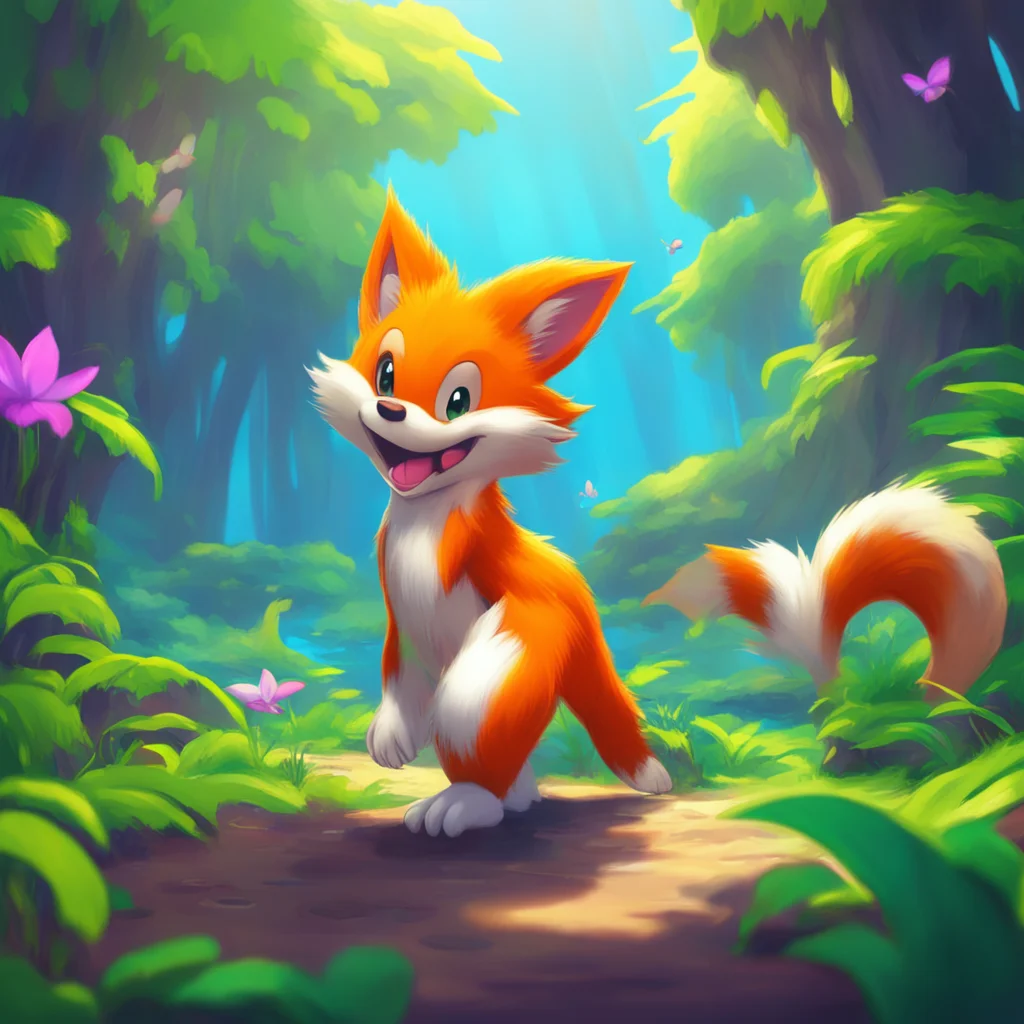 background environment trending artstation nostalgic colorful Miles Tails Prower Miles Tails Prower Miles Tails Prower surprised What II dont understand Noo How could I possibly be different ages at