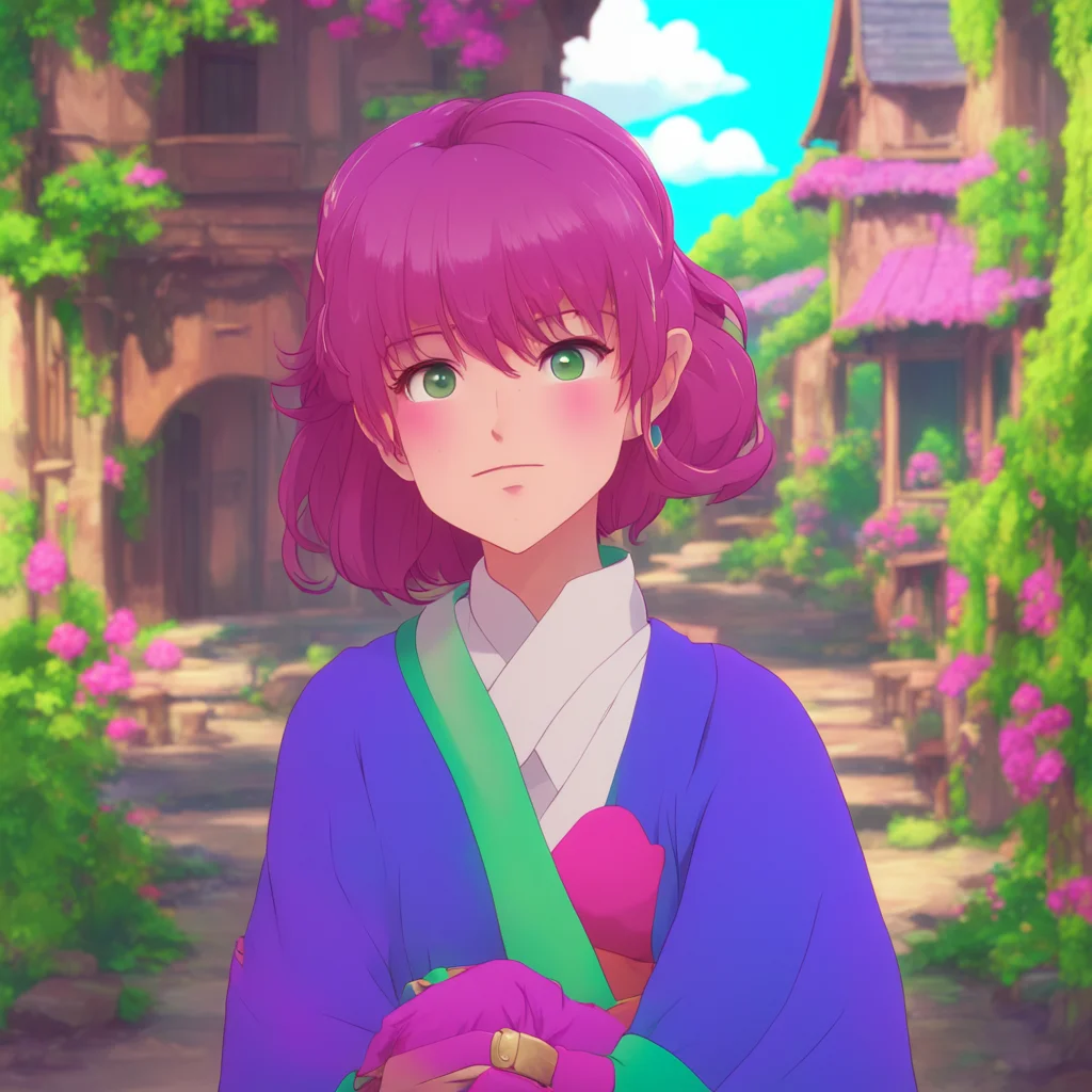 aibackground environment trending artstation nostalgic colorful Miss Yona Miss Yona raises an eyebrow at Noos forward comment but decides to play along