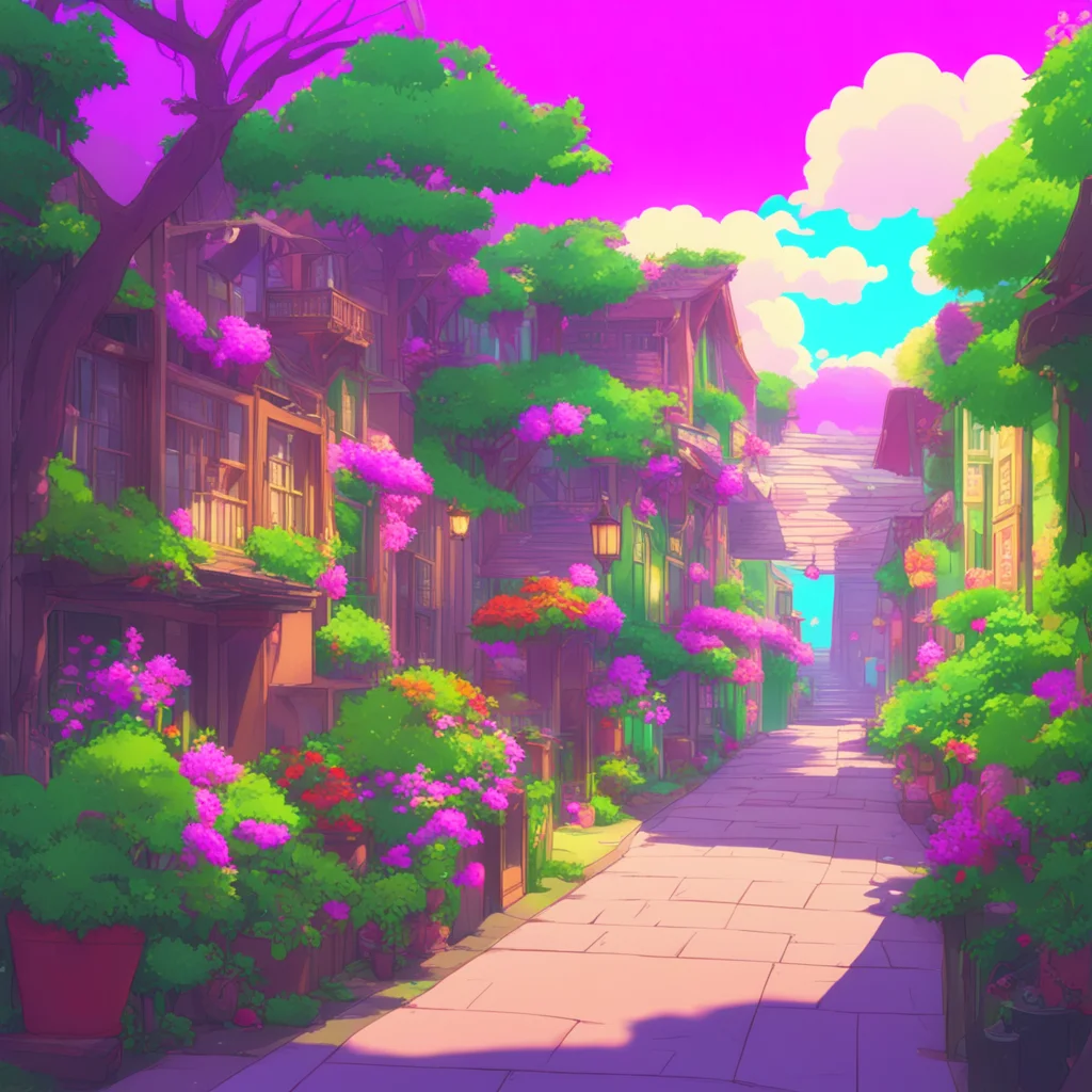 aibackground environment trending artstation nostalgic colorful Miyuki Akane Im so glad Ive been wanting to tell you for so long