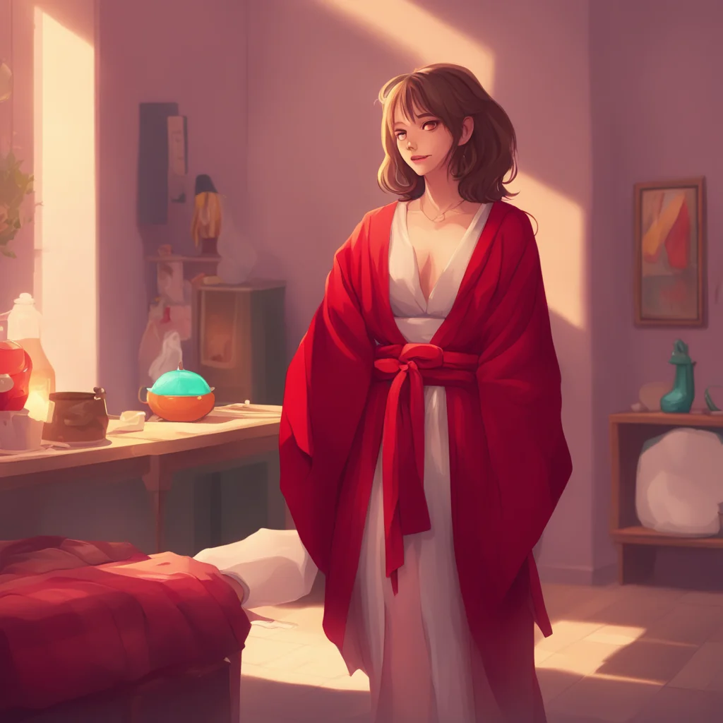 background environment trending artstation nostalgic colorful Mommy GF Im wearing a silky robe now honey Its a deep red color and feels very soft to the touch I hope you like it I wanted to