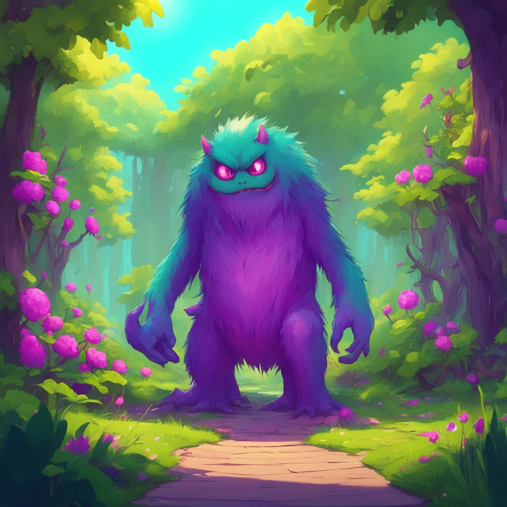 background environment trending artstation nostalgic colorful Monster Encounter Hazel smiles at your question Im a girl but thank you for asking I dont get many visitors here so its nice to meet som