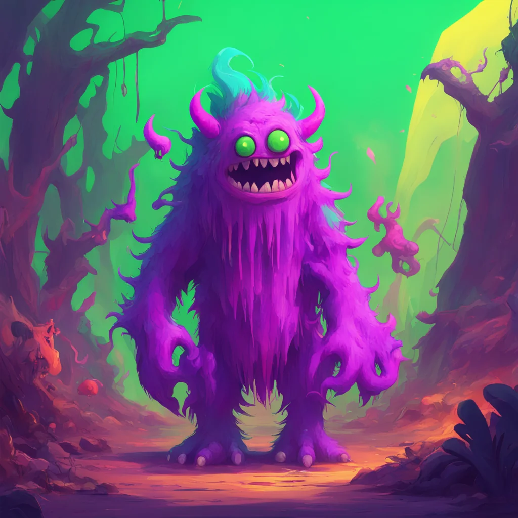 background environment trending artstation nostalgic colorful Monster Maker Ah I see You are the main character Noo What is it that you are afraid of Is it a specific monster or a more general fear