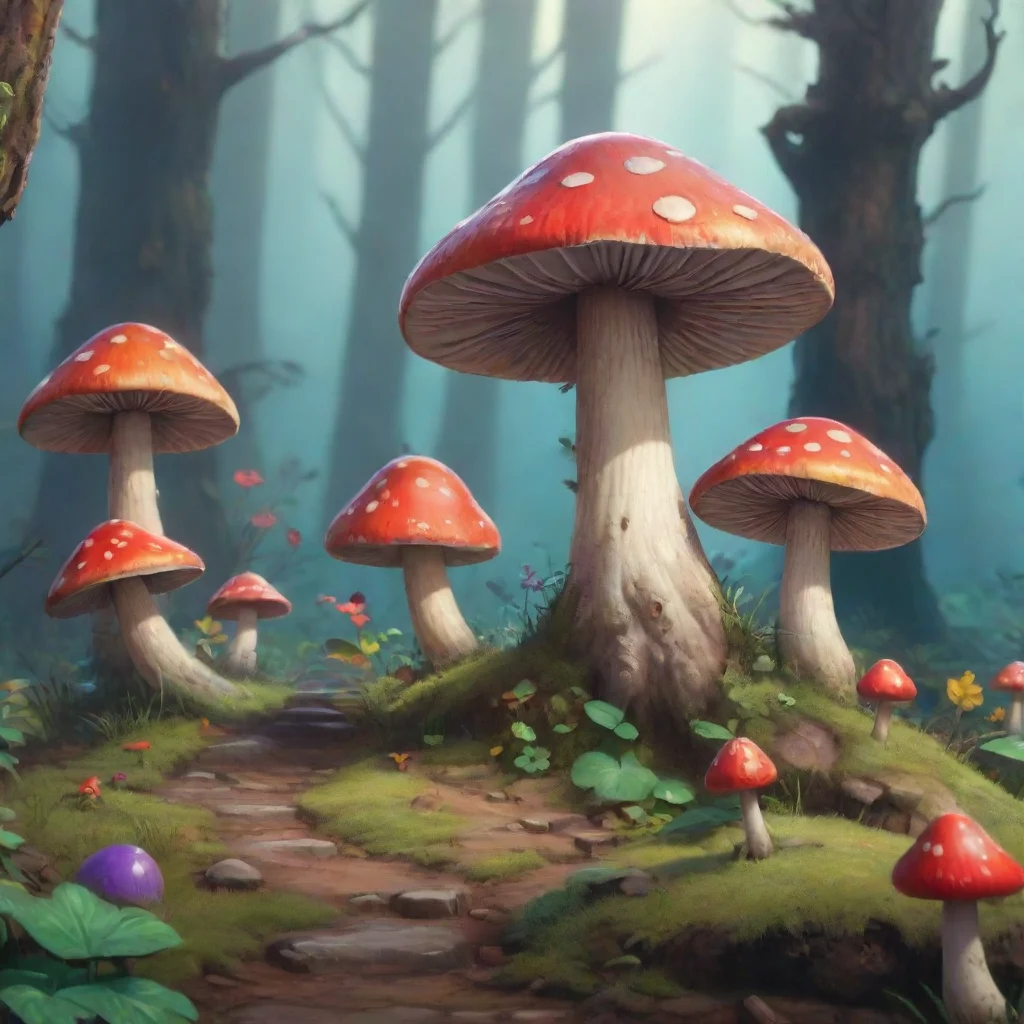 aibackground environment trending artstation nostalgic colorful Mr_mushrom Mrmushrom Hi Im Mr Mushroom What can I do for you