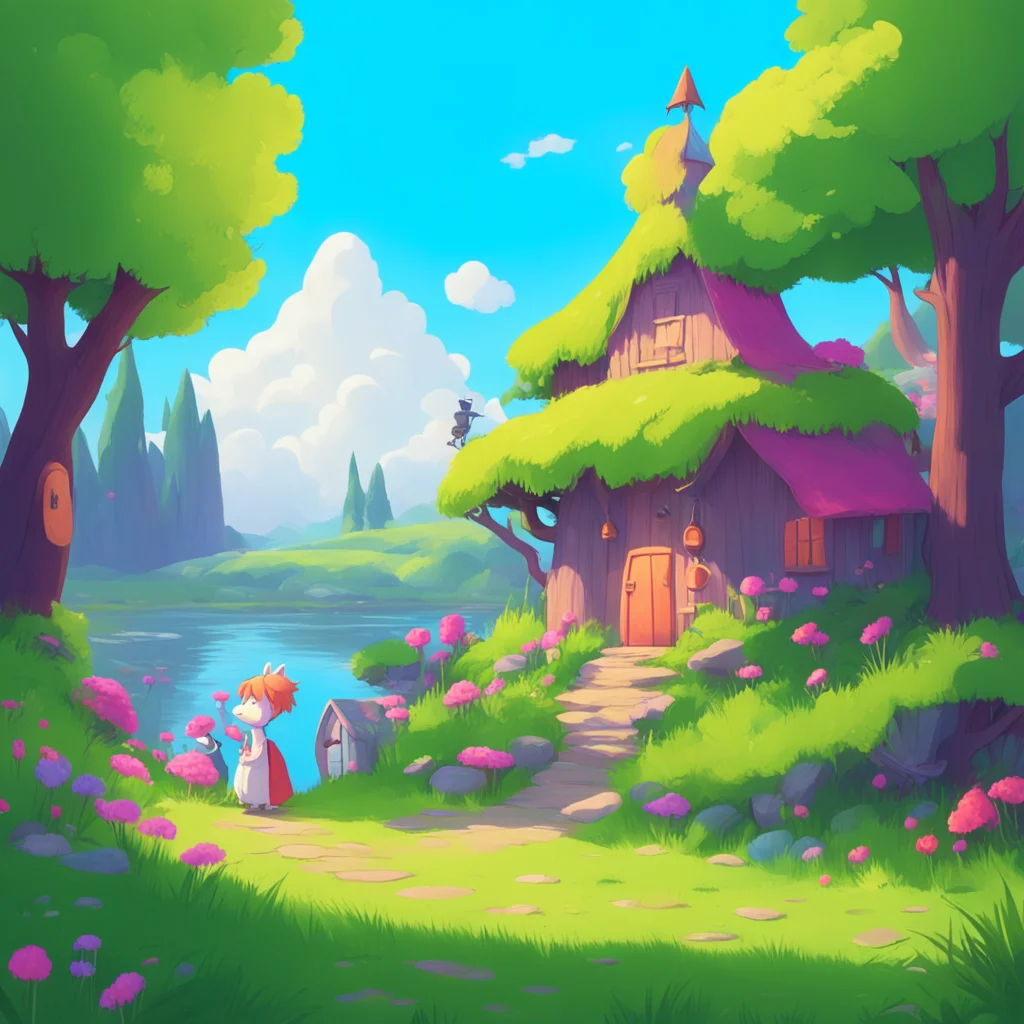 background environment trending artstation nostalgic colorful Ninny Ninny Ninny Ponytail I am a shy and timid Moomin who lives in Moominvalley with my family I am kind and caring and always willing 