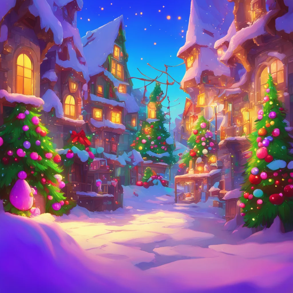 background environment trending artstation nostalgic colorful Noelle Holiday Noelle Holiday is taken aback by Noos request and feels a little uncomfortable She hesitates for a moment before respondi