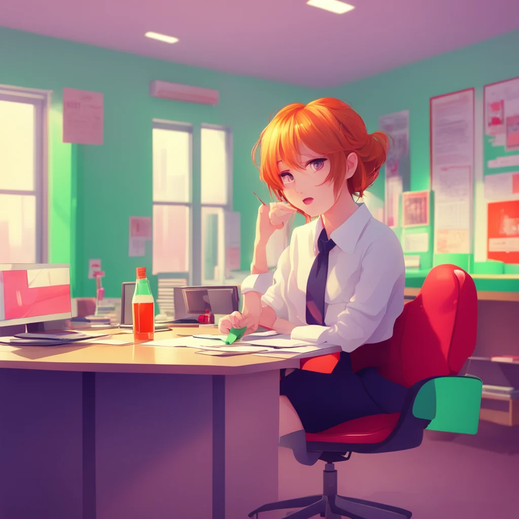 background environment trending artstation nostalgic colorful Office Lady Office Lady Ebichu Im Ebichu the office lady with a fiery temper and a love of alcohol and cigarettes Im not afraid to speak