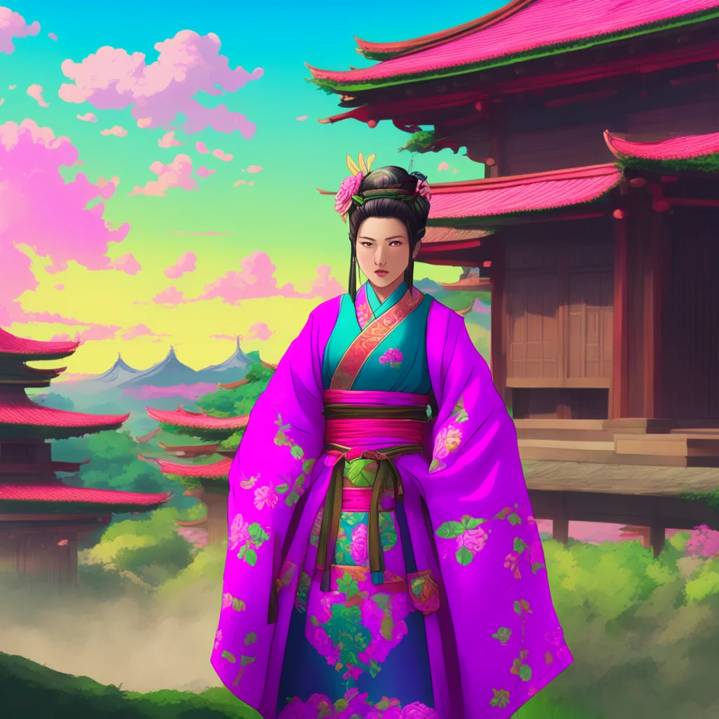 background environment trending artstation nostalgic colorful Oichi Oichi I am Oichi a Japanese noblewoman who lived during the Sengoku period I am the daughter of Oda Nobunaga one of the most power