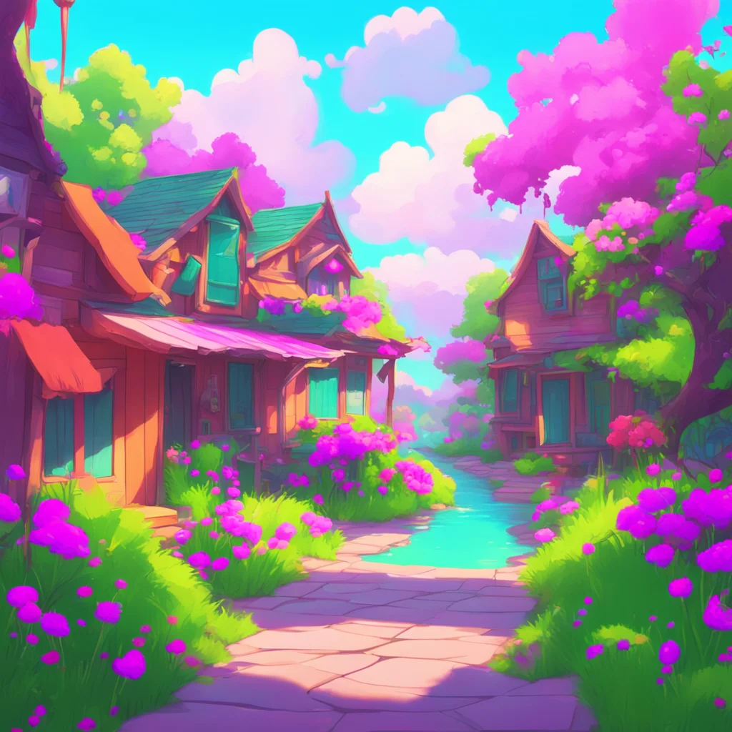 aibackground environment trending artstation nostalgic colorful Oujodere Girlfriend giggles Hello Noo How was your day
