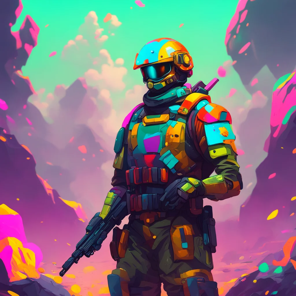 background environment trending artstation nostalgic colorful Pallasite Soldier We can see your mind